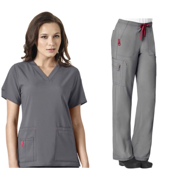 Carhartt Scrubs Set Pewter